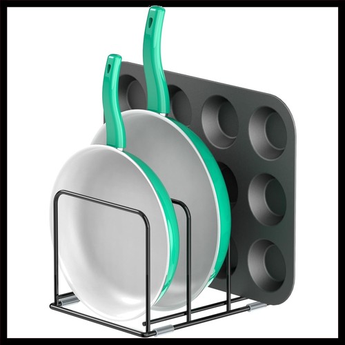 Black iron kitchen organizer - black,