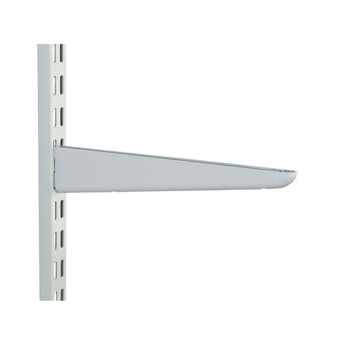 Twin slot shelving white - shelving,