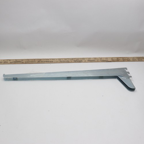 Single slotted shelf bracket - single,