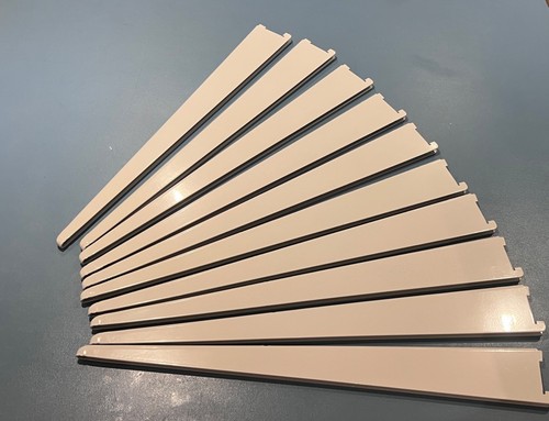 White shelf brackets - ,, twin