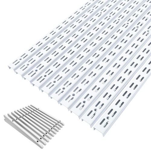 Adjustable twin slot shelving - adjustable,