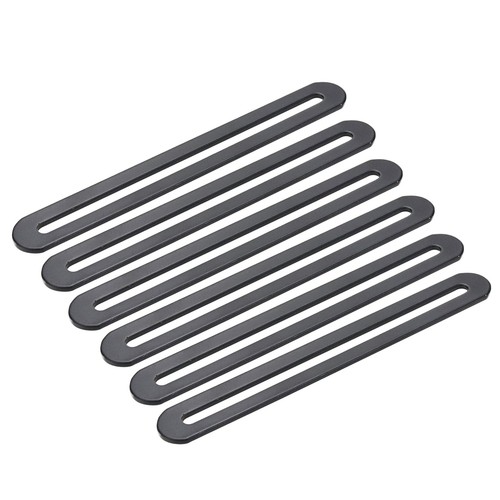 Pcs 1x0 black slotted - 6.1x0.75",