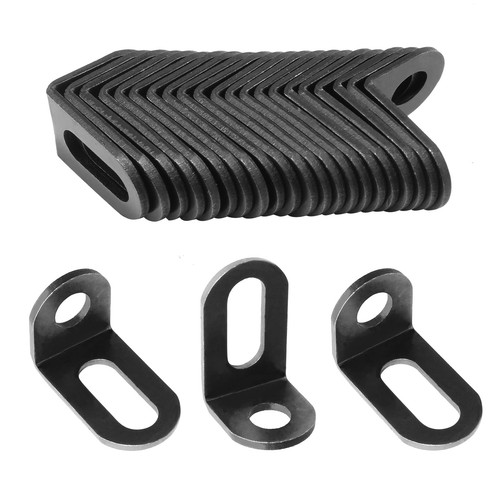 Pcs black slotted l - pcs,
