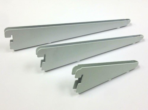 Twin slot shelving brackets - slot,