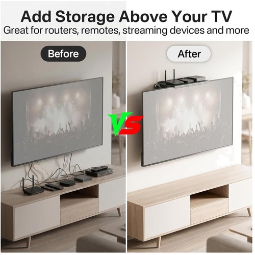 Adjustable shelf for - adjustable, tv