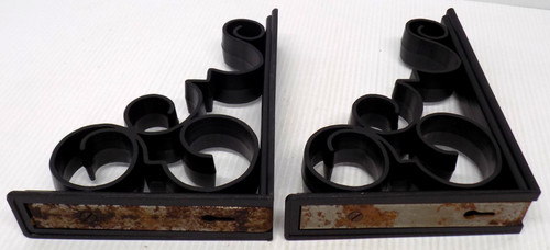 Shelf brackets open - 2, brackets,